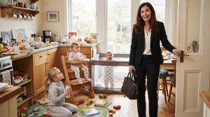 „Mama, bitte sag ihm nicht, dass ich dir das gesagt habe“ flüsterte Lina flehend, als sie der Mutter den weinenden Emil reichte