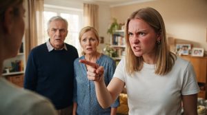 „Sag mir endlich, was ich für dich bin: deine Frau oder eine Köchin auf Abruf?“ knallte Marie den Deckel auf den Topf