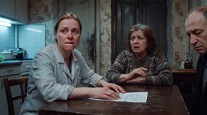 „Wenn du schon in meiner Wohnung lebst, dann bedienst du auch meine Gäste!“, zischte die Schwiegermutter, während Sophie im Flur erstarrte